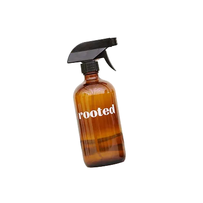 Rooted spray bottle